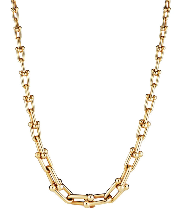 Tiffany HardWear Graduated Link Necklace 18k Yellow Gold