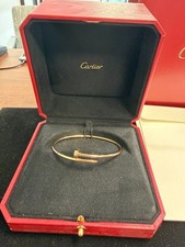 Cartier Juste Un Clou Small Nail Bracelet 18K Yellow Gold BOX, Bag, PAPERS Sz.17