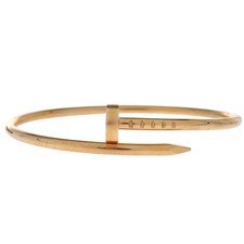 Cartier Juste Un Clou Small Model Bracelet #14 KJI589 Au750 Jewelry 155786