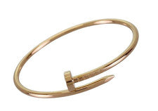 [Cartier] Juste un Clou Bracelet K18 Pink Gold Small Box Included [USED]